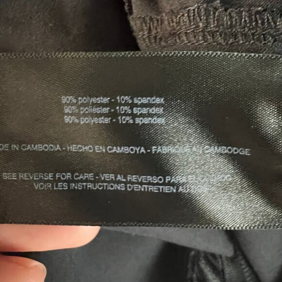 Marc New York Andrew Marc Black Stretch Pants 34x32 Mens Slim Fit Trousers - Picture 9 of 14